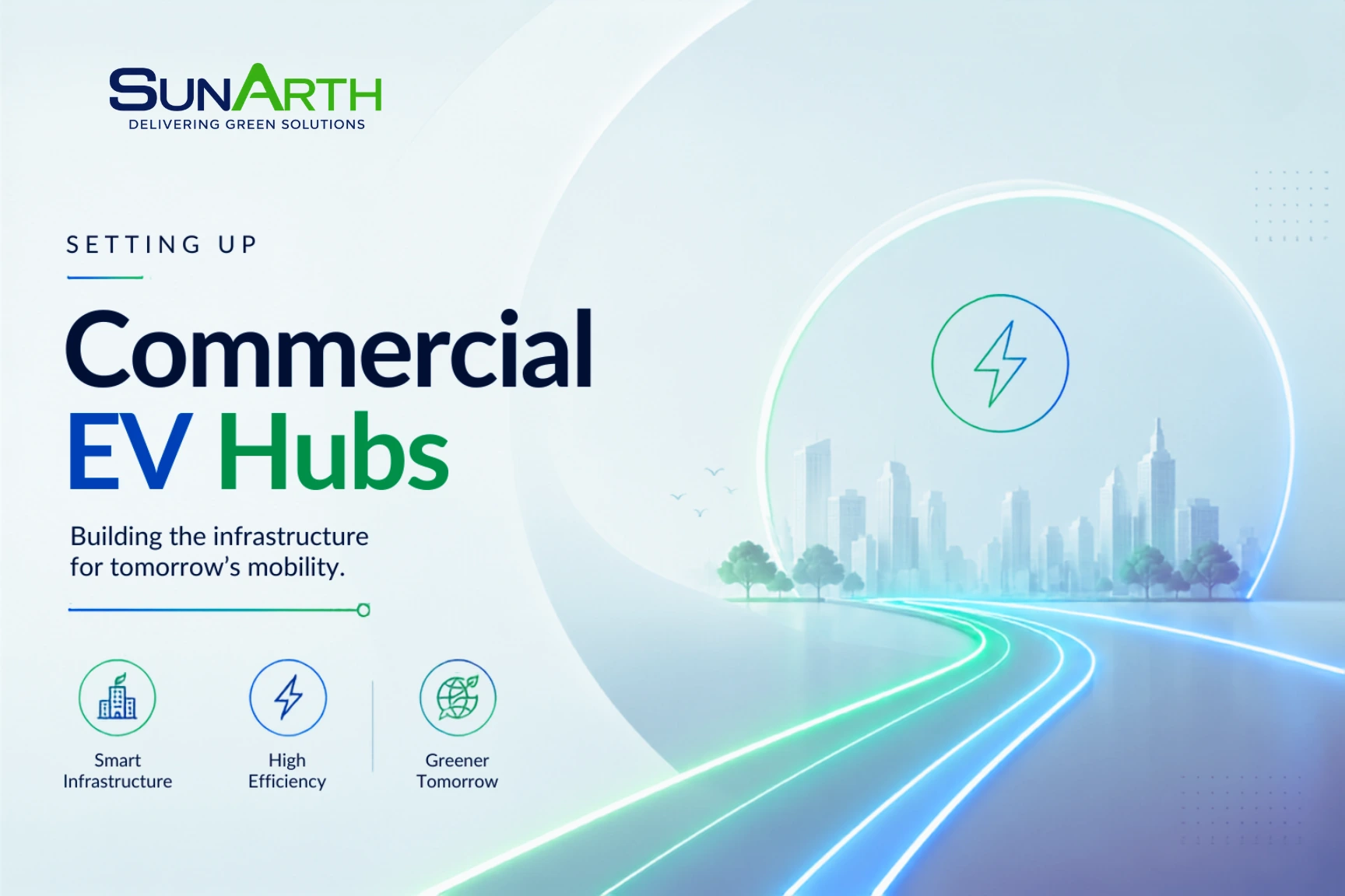 Commercial EV Hub Installation